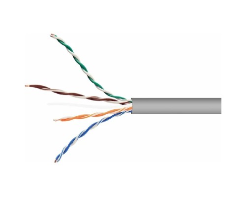 [Кабель] Cablexpert [UPC-5051E-SOL] Кабель UTP кат.5e, 4 пары, 0.51 mm (305 м pullbox), CCA однож.