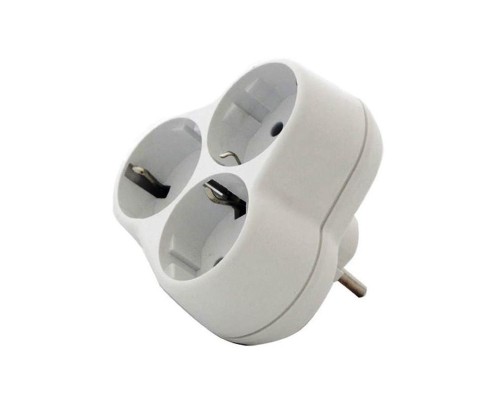 [Бытовые удлинители] СТАРТ (4670012297680 ) Тройник. С/А 1/3/ТС-3 /50 {10954}