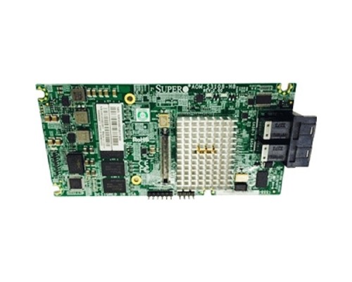 [Опция к серверу] Supermicro Контроллер AOM-S3108M-H8 RAID 0/1/5/6/10/50/60 2Gb cache