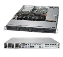 Supermicro SYS-6019P-WTR 1U, 2xLGA3647 (up to 165W), 12xDDR4, 4x3.5, 2x1GbE, 3xPCIE, 2x750W