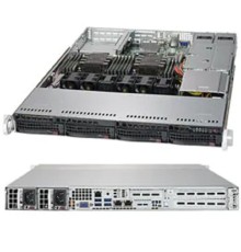 Supermicro SYS-6019P-WTR 1U, 2xLGA3647 (up to 165W), 12xDDR4, 4x3.5, 2x1GbE, 3xPCIE, 2x750W