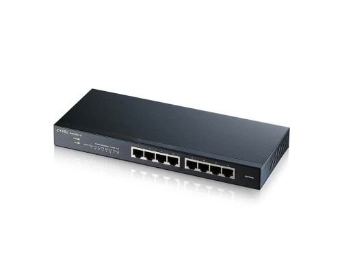 [Сетевое оборудование] ZYXEL GS1900-8-EU0101F Smart коммутатор GS1900-8, 8xGE, настольный, бесшумный
