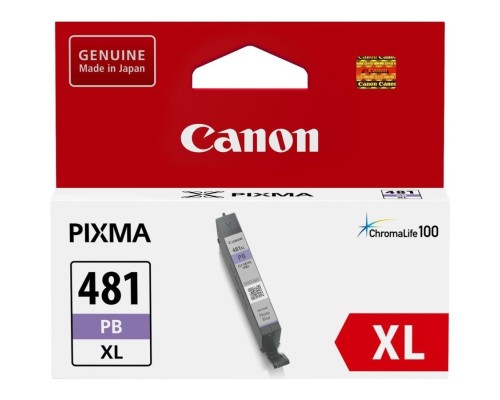 [Расходные материалы] Canon CLI-481XL PB 2048C001 Картридж для PIXMA TS6140/TS8140TS/TS9140/TR7540/TR8540,  фото голубой