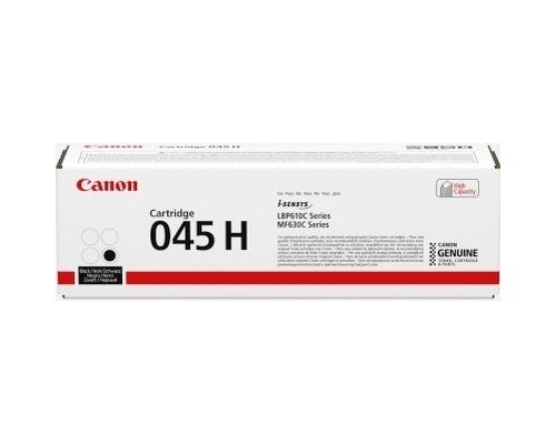 [Расходные материалы] Canon Cartridge 045H Bk 1246C002 Тонер-картридж для Canon i-SENSYS MF630, 2800 стр.