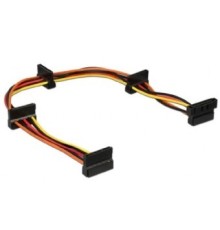 Cablexpert Кабеля питания SATA, 4x15pin(M)/15pin(F), 40см (CC-SATAMF-03)