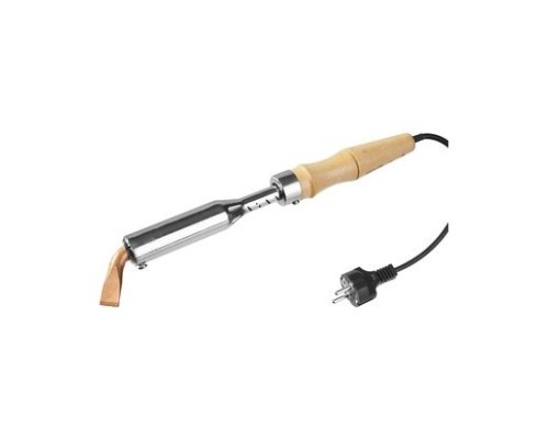 [Паяльные лампы (Автомобильные)] Паяльник с деревянной рукояткой и долговечным жалом, STAYER 