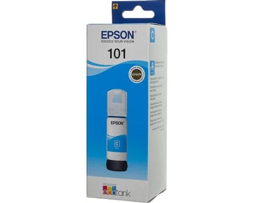 [Расходные материалы] EPSON C13T03V24A  Контейнер 101 с голубыми чернилами для L4150/L4160/L6160/L6170/L6190, L6290 70 мл. 
