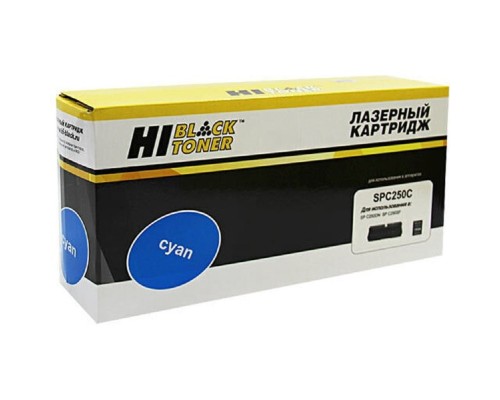 [Расходные материалы] Hi-Black SPC250EC Картридж для Ricoh Aficio SPC250DN/C250SF, C, 1,6K