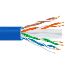 5bites Кабель Express US6575-305B-BL витая пара UTP / SOLID / 6CAT / 23AWG / COPPER / PVC / BLUE / 305M