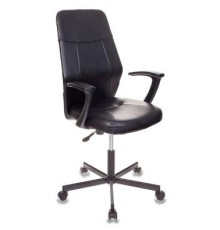 Кресло Бюрократ CH-605/BLACK черный искусственная кожа крестовина металл [484854]