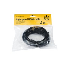 Bion Кабель HDMI v2.0, 19M/19M, 3D, 4K UHD, 2 м, черный [BXP-HDMI2MM-020]/[BN-HDMI2MM-2M]