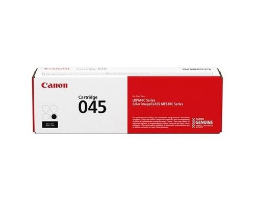 [Расходные материалы] Canon Cartridge 045 Bk 1242C002 Тонер-картридж для Canon i-SENSYS MF635Cx, 633Cdw, 631Cn, MF630, 1400 стр. (GR)