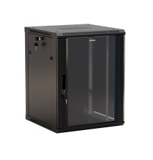 Hyperline TWB-0645-GP-RAL9004 Шкаф настенный 19-дюймовый (19