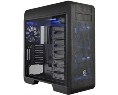 [Корпус] Case Tt Core V71 TG  [CA-1B6-00F1WN-04]  E-ATX/ win/ black/ no PSU / Tempered Glass 