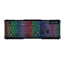 Oklick 717G черный/серый USB Multimedia LED [476395]