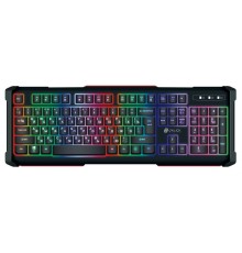 Oklick 717G черный/серый USB Multimedia LED [476395]