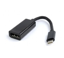 Cablexpert Переходник USB Type-C/DisplayPort, 15см, пакет (A-CM-DPF-01)