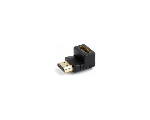 [переходник] Cablexpert Переходник HDMI-HDMI 19F/19M, угловой  соединитель 90 градусов, золотые разъемы (A-HDMI90-FML)