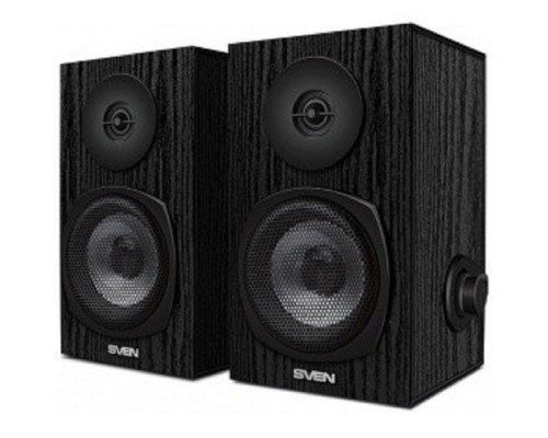 [Колонки] SVEN SPS-575, черный {6 (2*3), 80-20 000Гц, Питание через USB-порт ПК, ноутбука или адаптер 5V DC}