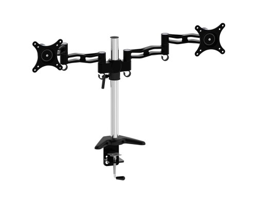 [Крепления для мониторов] Cactus CS-VM-D08-AL серебристый  Кронштейн для 2-х мониторов 13