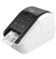 Brother QL-810W Принтер для изготовления наклеек авторезак, ленты до 62 мм, до 110 наклеек/мин, 300 т/д, WiFi (QL810WR1)