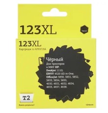 T2  F6V19AE Картридж (IC-HF6V19A)  №123XL для HP Deskjet 1110/2130/2131/2132/2133/2134/2620/2630/2632, черный