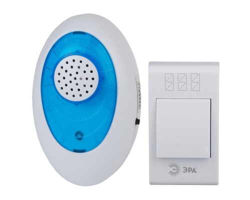 [Звонки] ЭРА Б0019873 Звонок беспроводной A01 аналоговый {32 мелодии полифония, радиус 100 м}