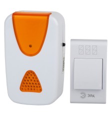 ЭРА Б0019874 Звонок беспроводной A02 аналоговый {32 мелодии полифония, радиус 100 м}