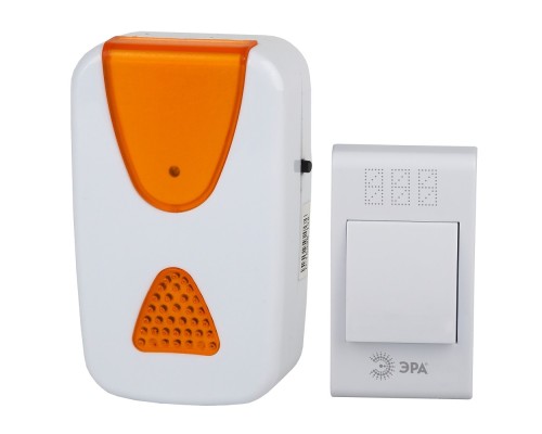 [Звонки] ЭРА Б0019874 Звонок беспроводной A02 аналоговый {32 мелодии полифония, радиус 100 м}