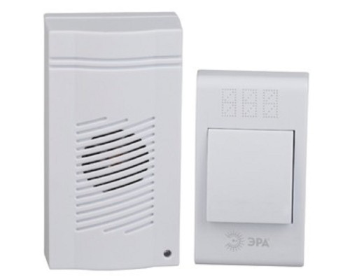 [Звонки] ЭРА Б0018092 Звонок беспроводной C51 {32 мелодии полифония, динамик с индикатором, радиус 100 м}