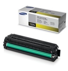 Samsung CLT-Y504S/SEE for CLP-415N/415NW/CLX-4195FN, Yellow (SU504A)
