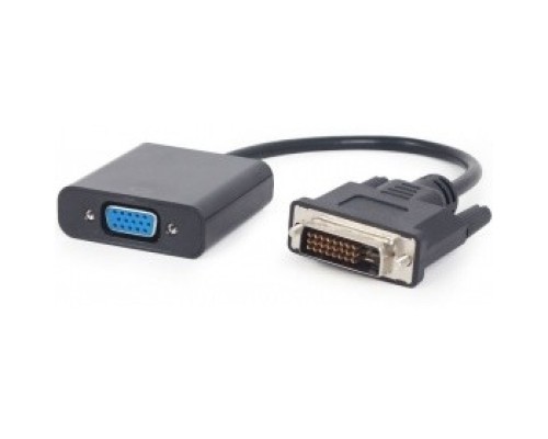 [переходник] ORIENT Кабель-адаптер C060, DVI-D M (24+1) -> VGA 15F, для подкл.монитора/проектора к выходу DVI-D, длина 0.2 метра, черный (30568)