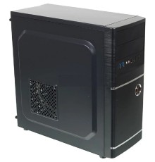 Корпус ATX ACCORD ACC-B301, Midi-Tower, без БП, черный