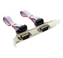 ORIENT C088, Планка портов в корпус 2xCOM DB9 Male, oem