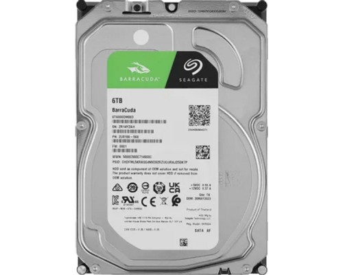 [Жесткий диск] 6TB Seagate BarraCuda (ST6000DM003) {Serial ATA III, 5400 rpm, 256mb buffer}