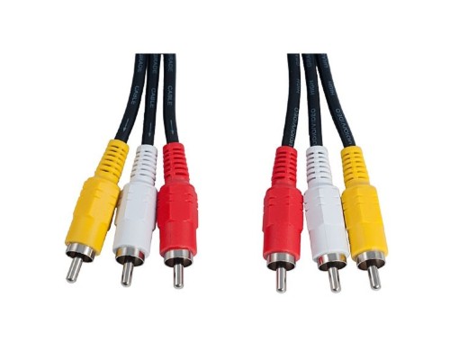 [кабели] PERFEO Кабель 3xRCA вилка - 3xRCA вилка, длина 2 м. (R3101)