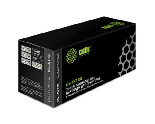 [расходные материалы] CACTUS TK-1150 Тонер-картридж для Kyocera-Mita M2135dn/M2635dn/M2735dw, 3K с чипом