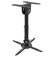 Wize WPA-B черный {Потолочные, Макс. крепежное расстояние 260х260, макс. вес нагрузки 12 кг, Наклон,поворот °+/-15, расстояние от стены/ потолка 35-46 см}