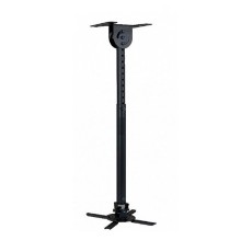 Wize WPC-B черный {Потолочные, Макс. крепежное расстояние 260х260, макс. вес нагрузки 12 кг, Наклон,поворот °+/-15, расстояние от стены/ потолка 61-96 см}