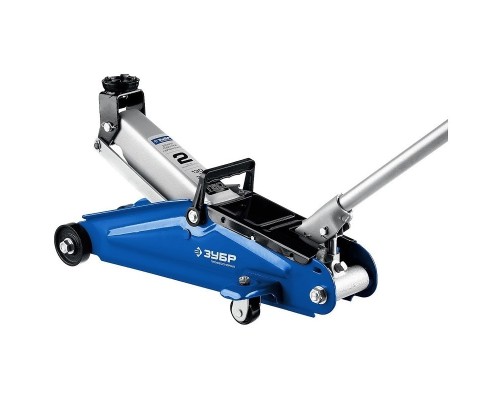 [Домкраты] ЗУБР Профессионал Домкрат гидравлический подкатной T50, 2т, 130-380мм, в кейсе, 43052-2-K [43052-2-K]