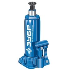 ЗУБР Профессионал Домкрат гидравлический бутылочный T50, 6т, 215-415мм, в кейсе, [43060-6-K_z01]