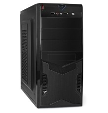 Exegate EX261449RUS Корпус Miditower CP-601 Black, ATX, <CP400W, 80mm>, 2*USB, Audio