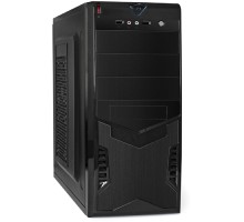 Exegate EX261451RUS Корпус Miditower CP-601 Black, ATX, <CP500W, 80mm>, 2*USB, Audio