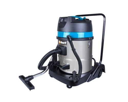 [Пылесосы строительные] Bort BSS-2260-Twin Пылесос строительный [91272522] { 2200 Вт, вместимость 60 л, 106 л/сек, 21 кг, набор аксессуаров 8 шт }