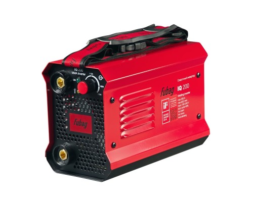 [Сварочное оборудование, Инверторы] FUBAG IQ 200 Инвертор сварочный  [38832/38078] {макс.ток 200А_ПВ 40%_раб.напряжение 150-240В}