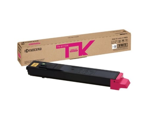 [Расходные материалы] Kyocera-Mita TK-8115M Тонер-Картридж, Magenta {M8124cidn/M8130cidn (6000стр.)}