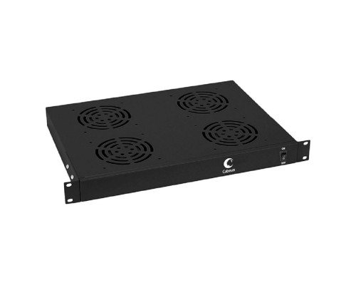 [Cabeus аксессуары к монтажным шкафам] Cabeus JG03-BK Модуль вентиляторный 19