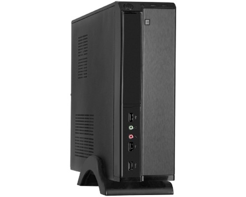 [Корпуса] Exegate EX268689RUS Корпус MiniITX Exegate MI-207 Black, miniITX/mATX, <M350, 80mm>, 2*USB, Audio