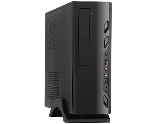 [Корпуса] Exegate EX268693RUS Корпус MiniITX Exegate MI-208 Black, miniITX/mATX, <M300, 80mm>, 2*USB, Audio