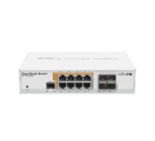 MikroTik CRS112-8P-4S-IN Коммутатор 8х10/100/1000 Ethernet, 4 x SFP ports